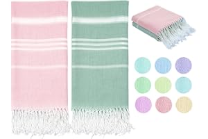 Widdonen Turkish Beach Towel Quick Dry Absorbent Cotton Lightweight Thin Bathroom Bath Pool Swim Towels Extra Large Oversized Sand Free Towel Beach Accessories Essentials Stuff Cloud Gift for Adults