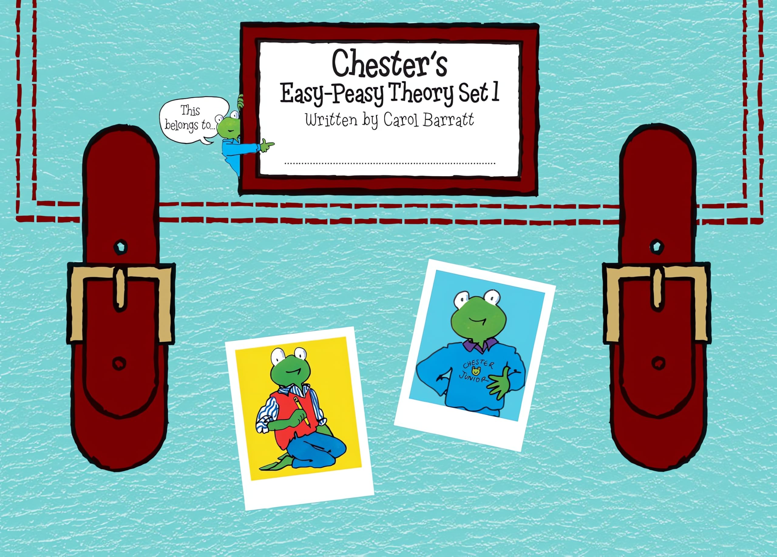 Chester’s Easy-Peasy Theory Set 1 | Carol Barratt Beginner Music Theory Workbook for Kids Ages 5 and Up | Fun and Simple Exercises for Young Learners | Early Music Education Book for Students