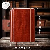 SETTINI Classic Lined Journal Gift Set - Vegan Leather Journal with Pen & Box view 3