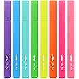 Mr. Pen- Aesthetic Highlighters, 8 pcs, Chisel Tip, Vibrant Colors, Fluorescent Highlighters Assorted Colors, Bible Highlighters and Pens No Bleed, No Bleed Highlighters for Bible Pages No Bleed
