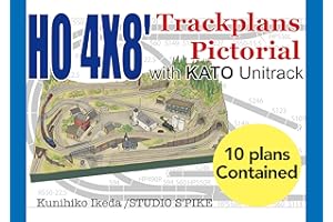 HO 4X8' Trackplans Pictorial with KATO Unitrack
