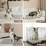 MORA PETS Cat Blanket Cushion Bedding Mat 45x37cm Grey Reversible view 5