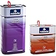 Roberlo Unix 250 HS Clear Coat 5L + C355 Hardener 2.5L - Acrylic Polyurethane, High Gloss Finish - Professional Grade Automotive Refinishing Kit - Trusted Quality, Exceptional Performance and Results.