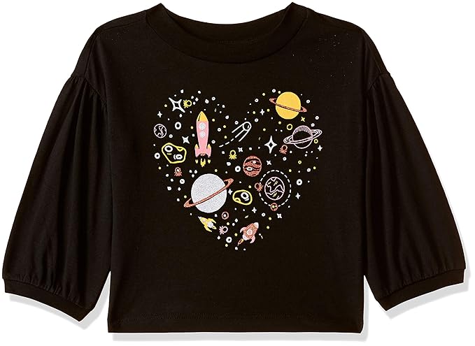 Baby Girls Plain Regular Fit T-Shirt