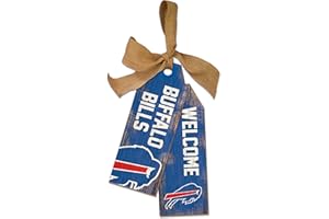 FAN CREATIONS NFL Buffalo Bills Unisex Buffalo Bills Team Tags, Team Color, 12 inch
