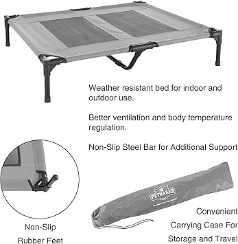 petmaker elevated pet bed