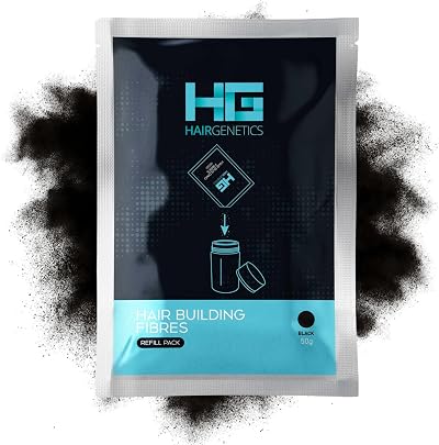 Hair Genetics Hair Fibres Refill Packs for Bald Spots Natural Colours