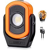 CARELITE Magnetic Work Light – 780 Lumen Compact Pocket Light, Rechargeable 3000mAh, 360° Pivot, Durable & Portable for Mecha