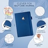 Clever Fox Self-Care Journal 90 Days A5 Mystic Blue Wellness Planner view 5