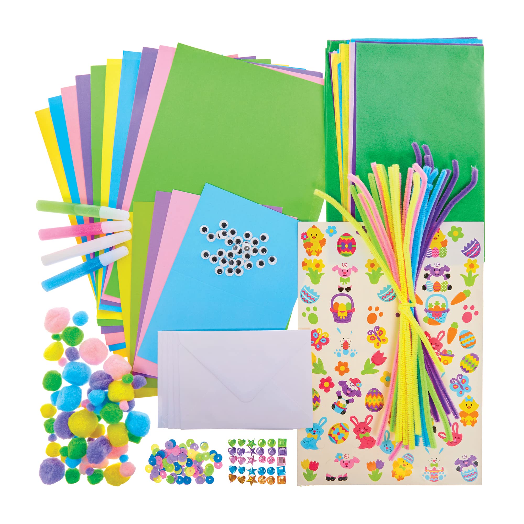 Baker Ross FX538 Easter Bumper Craft Pack- Pack of 1 Set, Arts and Crafts Essentials for Kids
