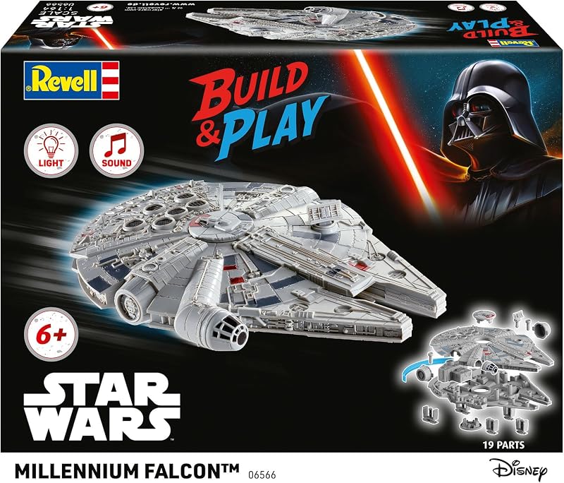 Modellbau Millennium Falcon (Light/Sound): Build & Play