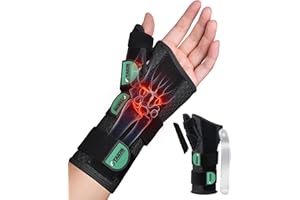 Oyakin Wrist Brace with Thumb Support for Carpal Tunnel, Thumb Brace for De Quervain's Tenosynovitis, Tendonitis, Thumb Spica Splint Left Hand, Wrist Support Men and Women