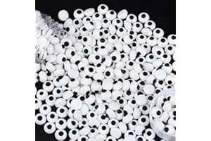SweetGrove Edible Candy Eyeballs Eyes, Sprinkles for Cake Decorating, 1 cm Eyeballs Sprinkles for Halloween Christmas Cupcake Toppers Chocolate Cookie Ice Cream Decoration