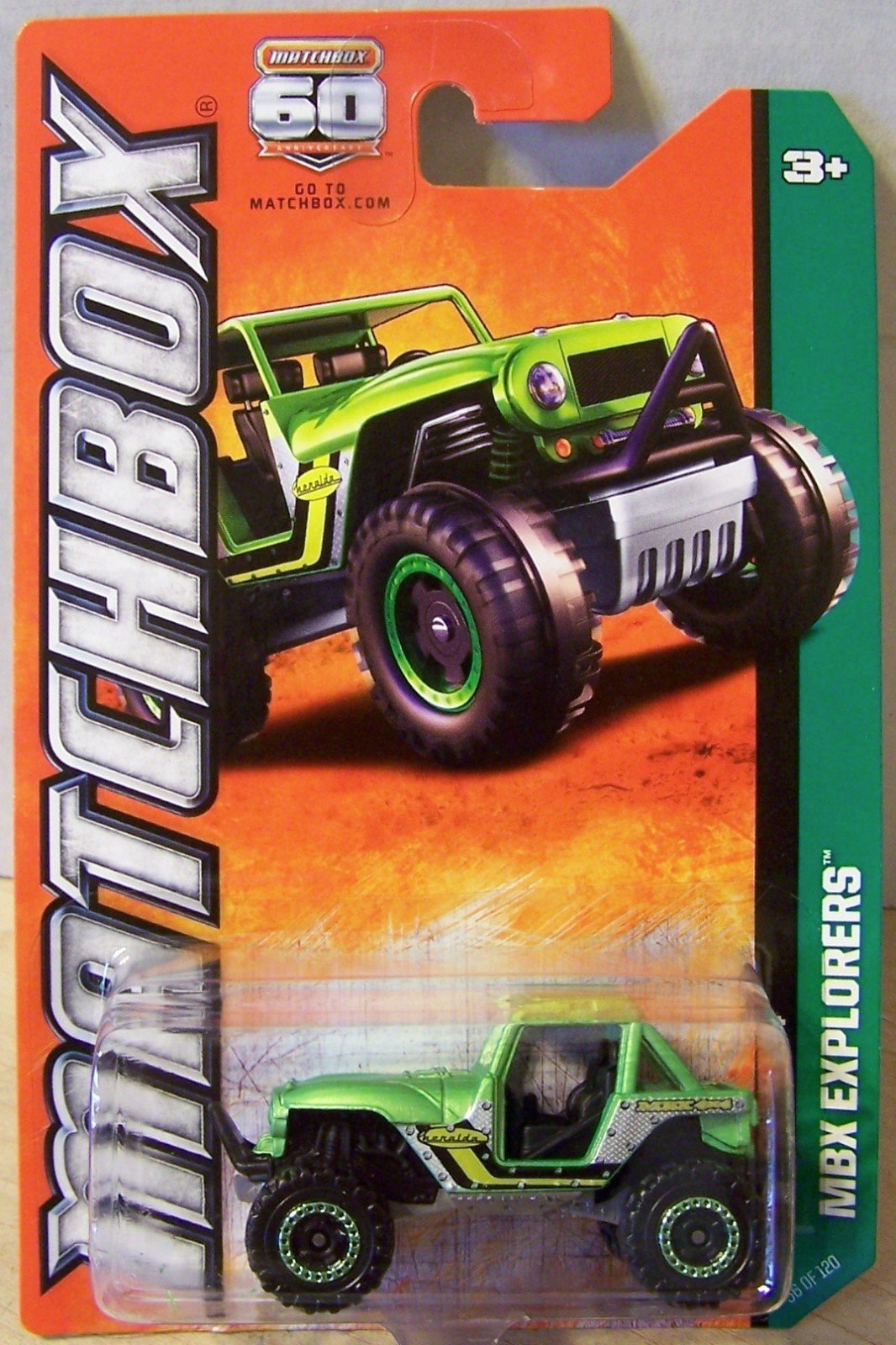 2013 Matchbox MBX Explorers - MBX 4x4 by Mattel by Mattel