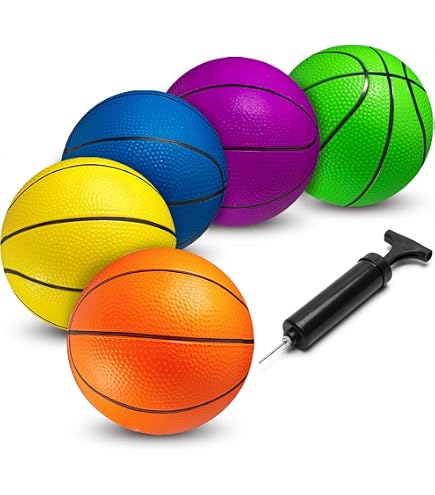 Lot De 8 Filets De Basket Mini En Nylon Robuste - Filets Rechange Pour Panier Enfant 25cm Diamètre