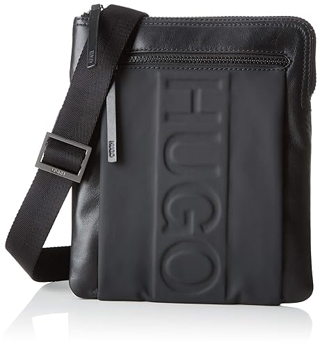 HUGO Herren 50403022 Schultertasche, Schwarz (Black) 1x26x23 cm