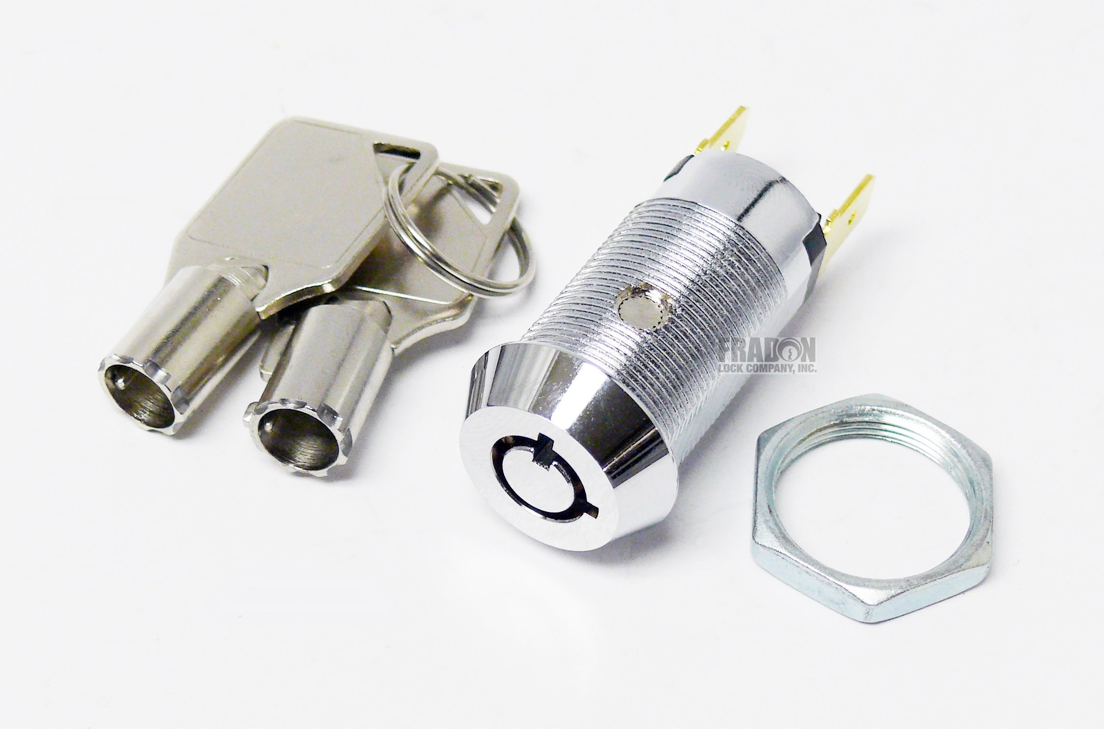 2304 Switch Lock Tubular Key Power Electrical Garage Low Voltage Keyed