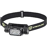 Streamlight 89019 Sledge 1000-Lumen Max 600-Lumen Standard 1,800-Candela | 1,000 lumens; 1,800 candela peak beam; rechargeable capable; hands-free head strap; multi-mode lighting; durable build