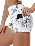 BUBBLELIME 2.5"/4" Stretch Yoga Shorts for Women