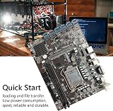 Oikabio B250C Mining Motherboard LGA1151 DDR4 12xPCIE USB3.0 w/ Thermal Grease view 4