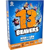 13 Beavers Board Game - The Riveting Beaver Journey, Family-Friendly Card Guessing Adventure, Ever-Changing Gameplay! Ages 7+, 2-6 Players, 30-45 Minute Playtime, Made by Format Games
