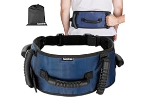 VERY100 Gait Belt Transfer Belt with Padding Handles,Transfer Belts for Lifting Seniors with One-Click Buckle,Medical Nursing Gait Belt for Patient Assist-Elderly, Handicap, Physical Therapy