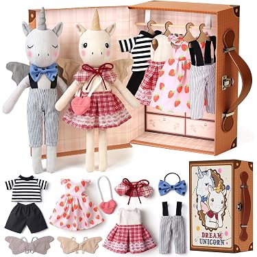 Ropa De Vestir Para Muñecas De 17 Cm – Disfraz De Tela Suave Y Lavable, Ideal Para Coleccionistas Y Niñas, Regalo Original