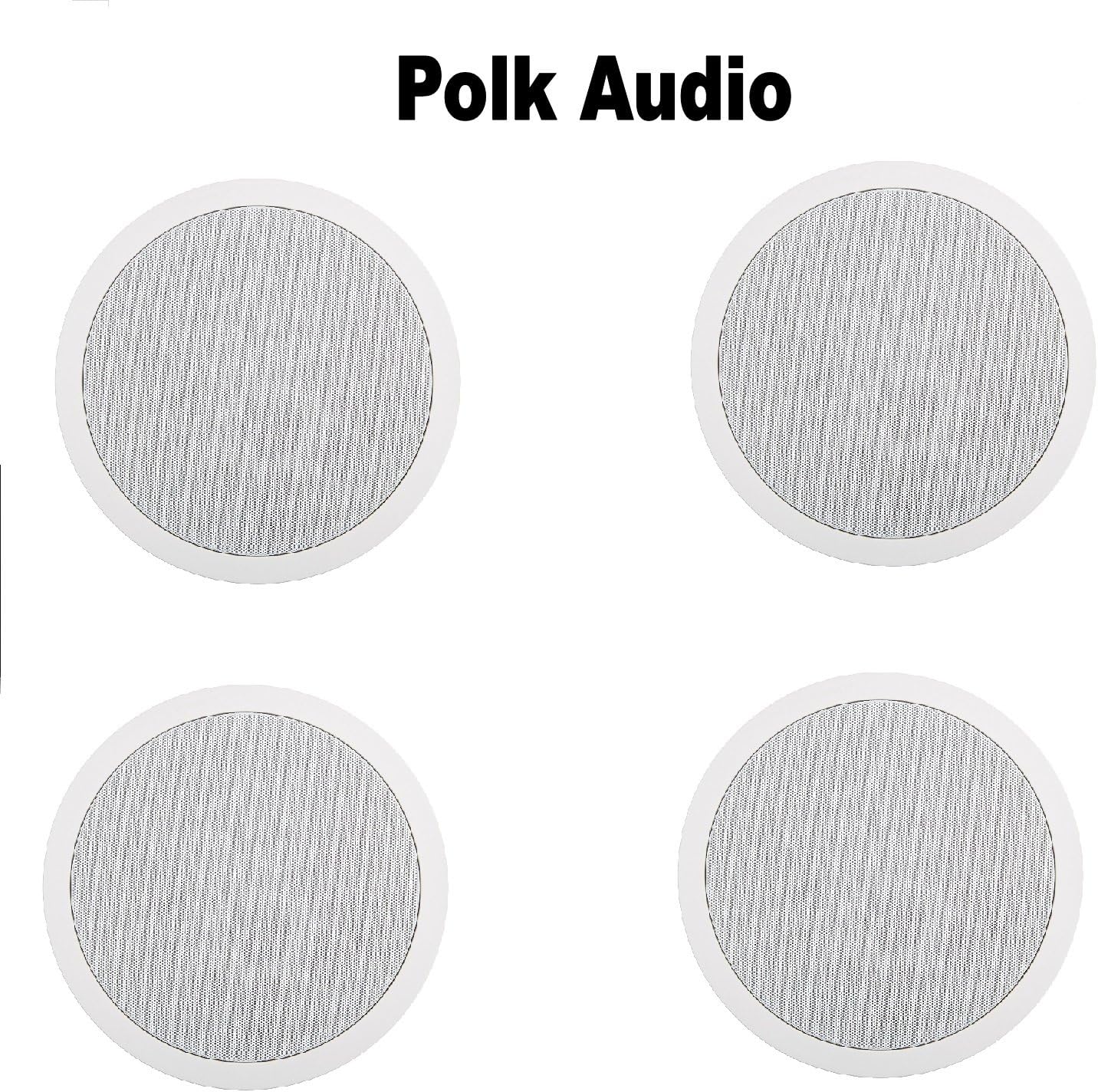 Polk Audio (2 Pairs) MC80 High Performance in-Ceiling Speaker Bundle