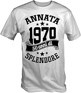 maglietta la vita comincia a 50 anni