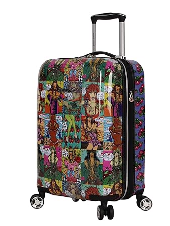 betsey johnson candy heart luggage