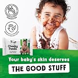 The Cheeky Panda Bamboo Baby Wipes White Unscented 64 Count Pack of 24 view 4