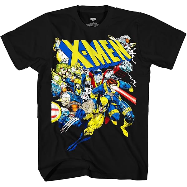 Amazon.com: Marvel X-Men Apocalypse 90's Wolverine Mens Adult T