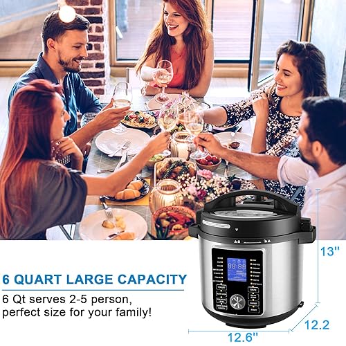 Qt Emeril Pressure Airfryer 17-In-1 Pressure Cooker Quart Electric