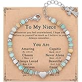 SUIMZESTI Tiny Bead Bracelets for Women Teens Inspirational Gift, Friendship Bracelets for Sister Mom Wife Coworkers Daughter Niece Granddaughter on Unique Stocking Stuffers Gifts