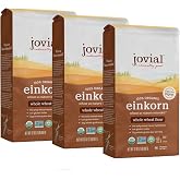 Jovial Organic Einkorn Whole Wheat Flour, High Protein, 2 Lb, 3 Pack | Bread Baking Flour for Sourdough, Non-GMO, Glyphosate