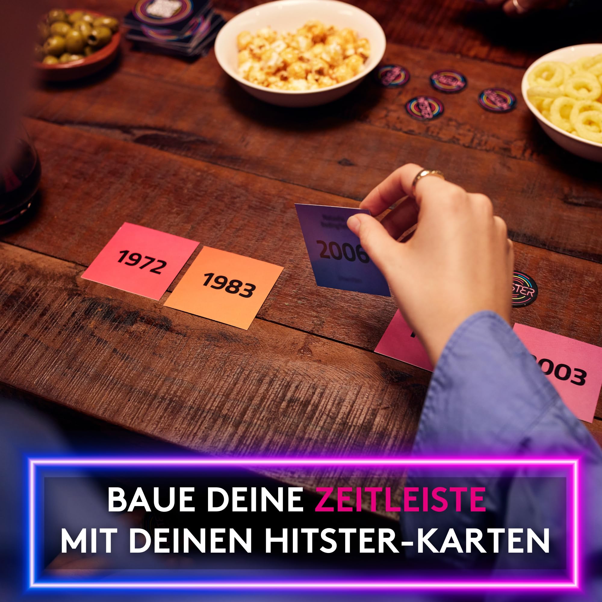 Hitster Erweiterungspack, Urban & Hip Hop – Musik Partys Brettspiel für Erwachsene, Kartenspiel & Musikquiz – 150+ R&B & Rap Lieder – Partys, Familie und Freunde Spieleabende – 2 bis 10 Spieler (DE) 5