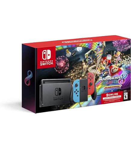 Amazon.com: Nintendo Switch Mario Kart 8 Deluxe Accessories Bundle