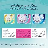 Lil-Lets Freshlock Ultra Thin Long Absorbency Pads with Wings 12 Count view 3