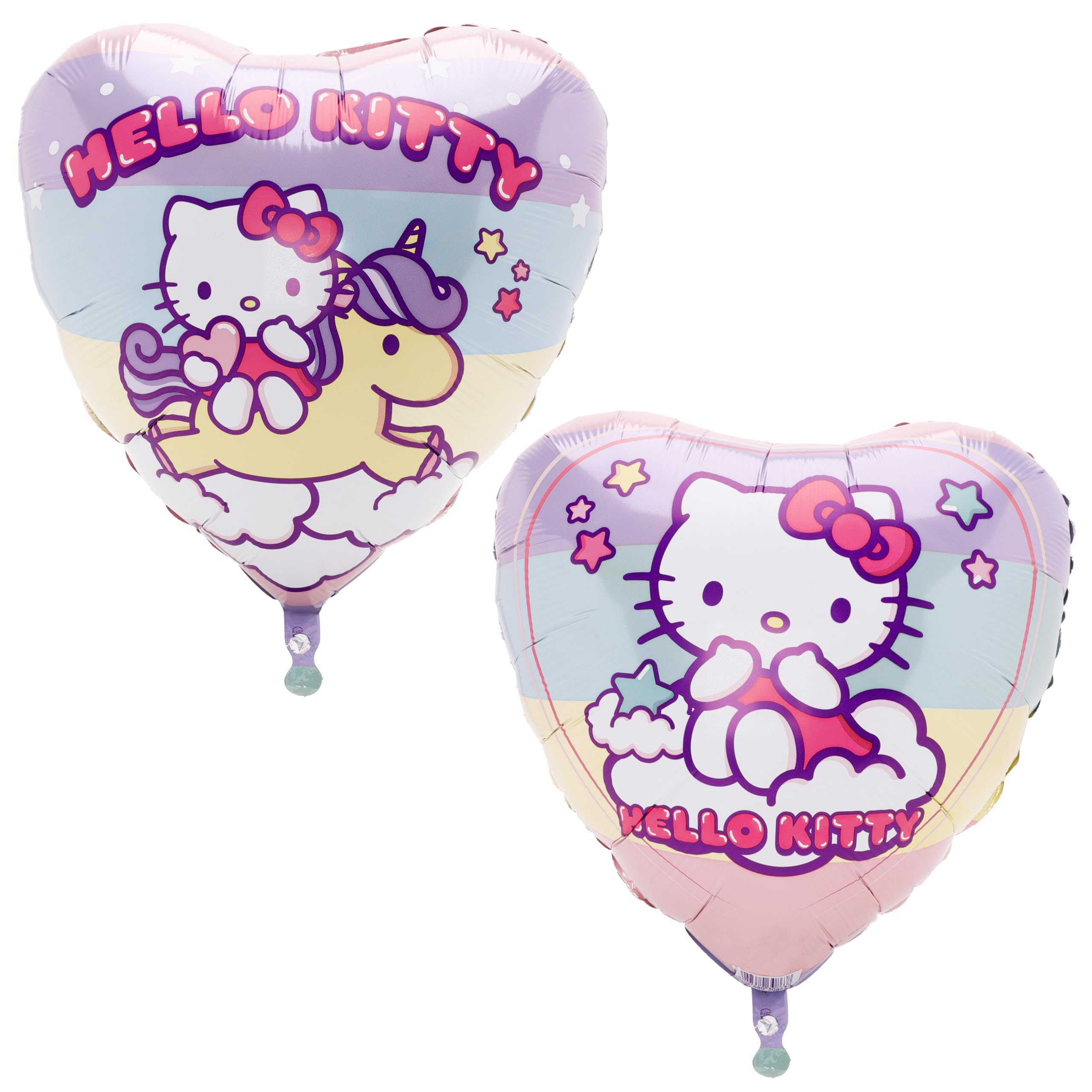 Toyland® 46cm (18") Double Sided Hello Kitty Character Heart Shaped Foil Balloon - Kids Party Decorations