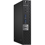 Dell Optiplex 7040 Micro Tower, Intel Core i5-6500T, 8 GB Memory, 256 GB SSD, WIFI, Windows 10 Pro (Renewed)