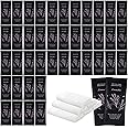 Moist Cotton Towel Bulk Moist Towelettes Individually Wrapped 8.7" x 8.7",White Towel Services,Refreshment Pre Moistened Towels Lavender Scent for Travel Sport Party Spa Dentist Hotel100