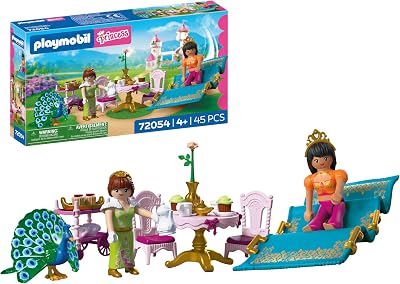 Playmobil Princess A Visit from Afar 72054 Flying Carpet Tea Party Set