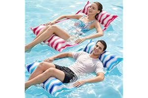 Jasonwell Inflatable Pool Floats Adult - Fabric Pool Floaties Chair Lake Beach Floating Chair Swimming Pool Noodles Water Ham