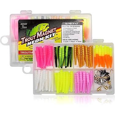 Kit Pêche 36 Pièces Leurre Souple Ver - Hameçons Poids Texas Wacky - LunkerHunt