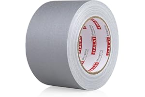 JIALAI HOME 3 Inch Gaffers Tape - 30 Yards per Roll Wide Gray Gaff Tape - Non-Reflective, Grafting Tape for Filming, Photography, Radio, Heavy-Duty Water Resistant Matte Finish Gaff Tape