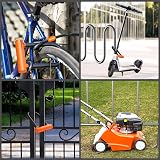 Sportneer 17mm Heavy-Duty U Lock with 5ft Steel Cable & Bracket view 6