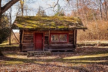 Amazon Com Log Cabin Ringwood State Park New Jersey Photo