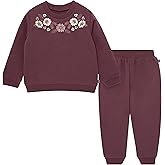 Modern Moments by Gerber baby-girls Sweatshirt and Jogger Set