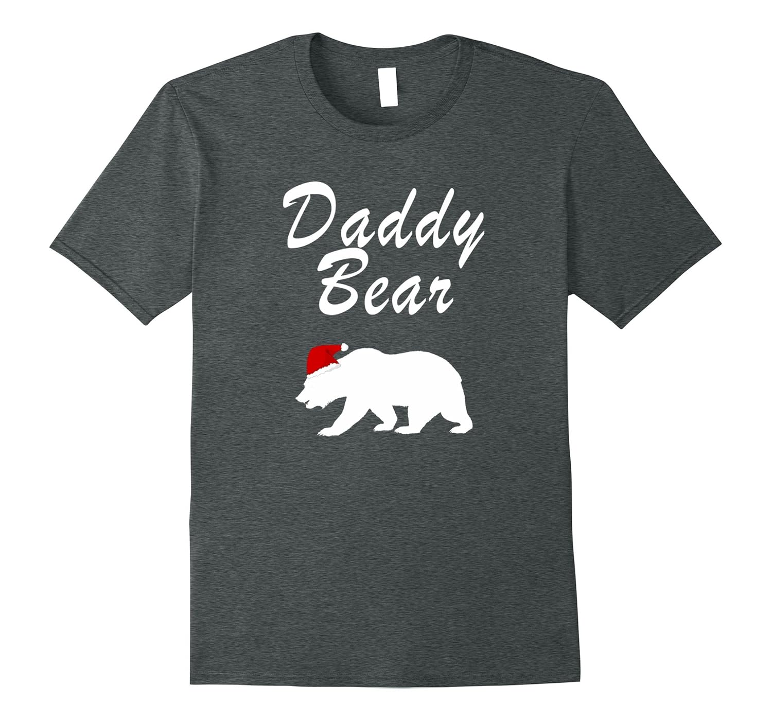 Daddy Bear Christmas Santa Family Matching PJ T-Shirt-ANZ