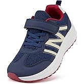 Geococcyx Boys Wide Toe Box Sneakers Girls Tennis Running Shoes Breathable Walking Trainers for Kids